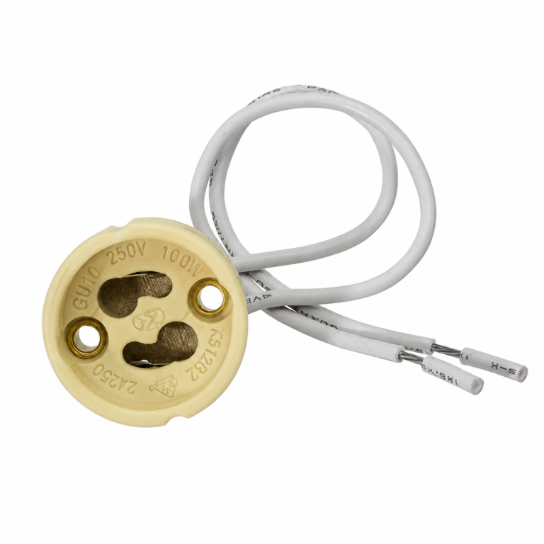 230V GU10 fitting met 2 x 10cm draad - 213310